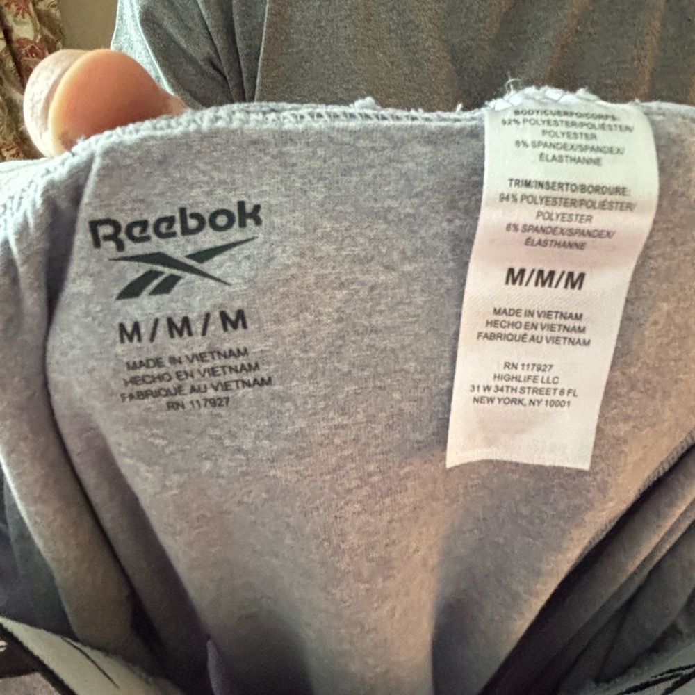 Reebok Gray Performance compression pants - Picture 3 of 3